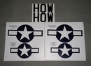 Mustang P51 decal set - 1/8th